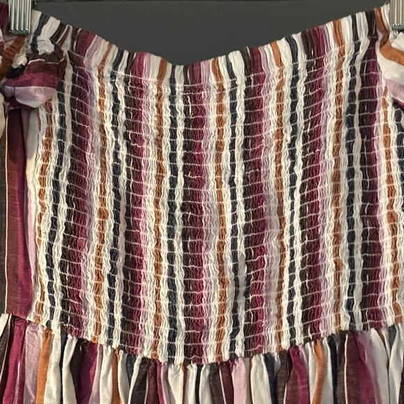 Aeropostale Prarie Dress Fairy Cottage Coquette Rayon Size M Feminine Festival - Picture 11 of 12